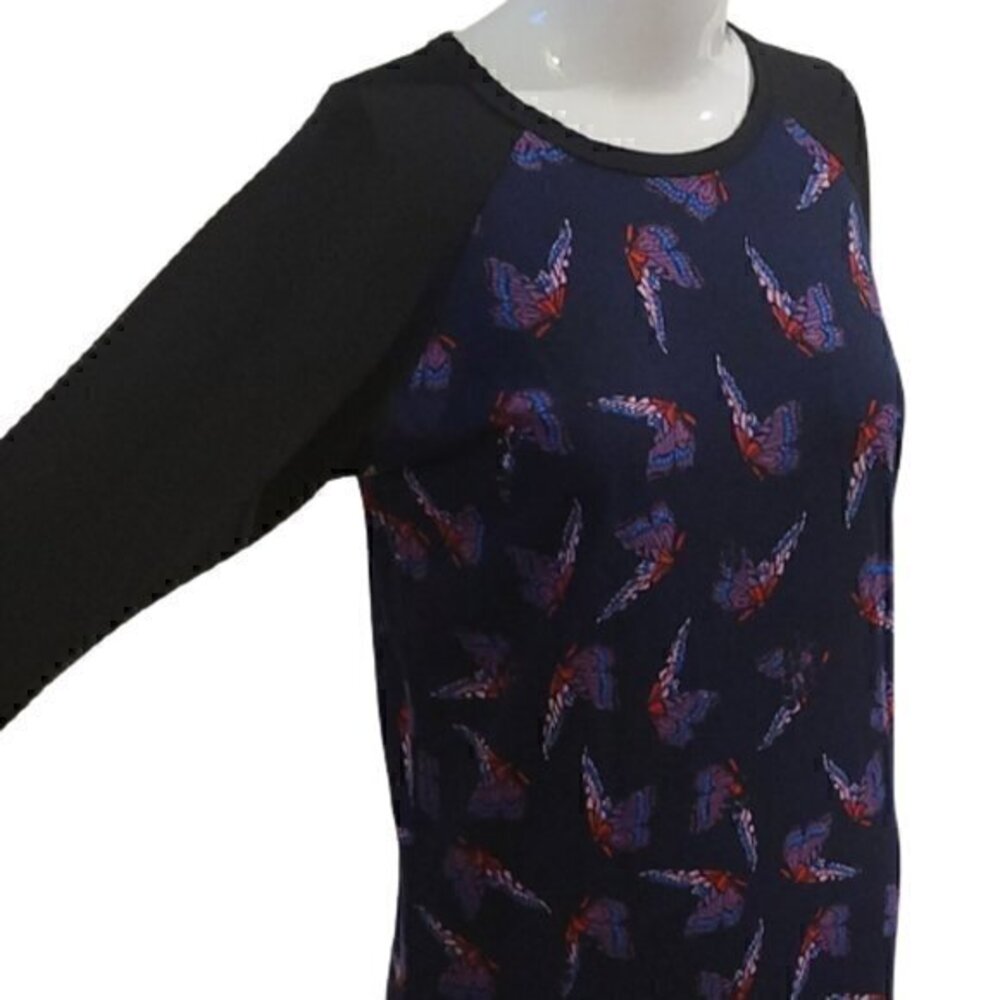 [LulaRoe] Butterfly Randy's Tee - Size XS